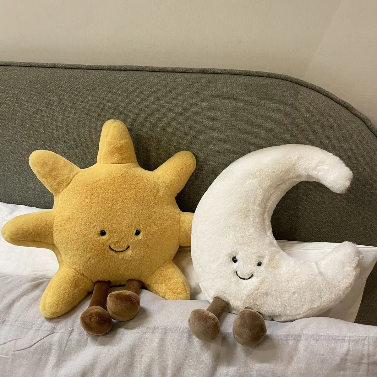 Moon & sun plush